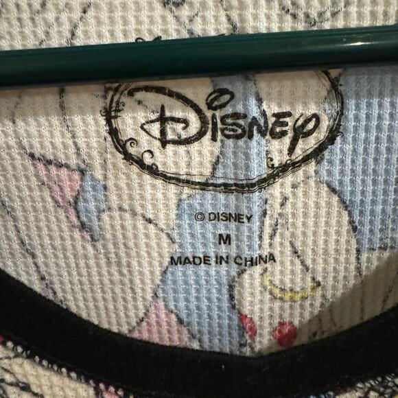 Disney Women’s Princess Waffle Knit Pajama Set Size Medium - Picture 4 of 8